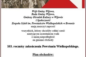 Obchody 103. rocznicy zakończenia Powstania Wielkopolskiego