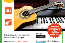 Nabór do studia pianina i gitary