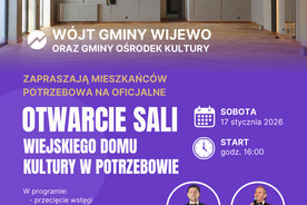 Otwarcie sali WDK w Potrzebowie